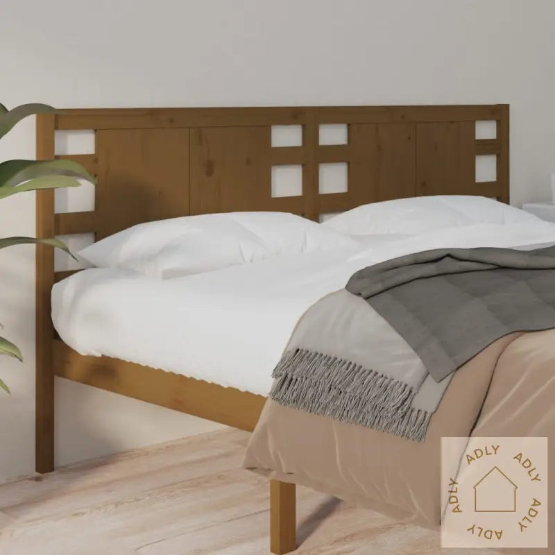 Sengegavl Honningbrun 126X4X100 Cm Heltre Furu