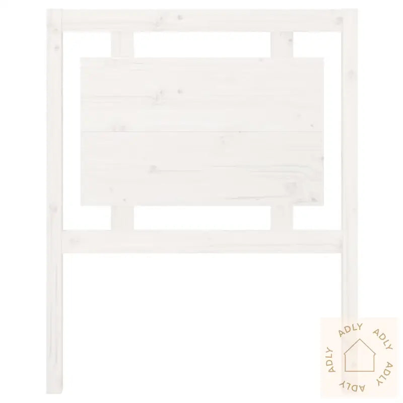 Sengegavl Hvit 80,5X4X100 Cm Heltre Furu