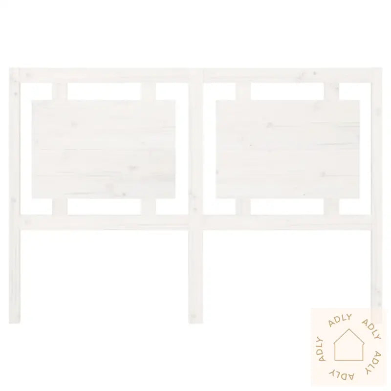 Sengegavl Hvit 145,5X4X100 Cm Heltre Furu