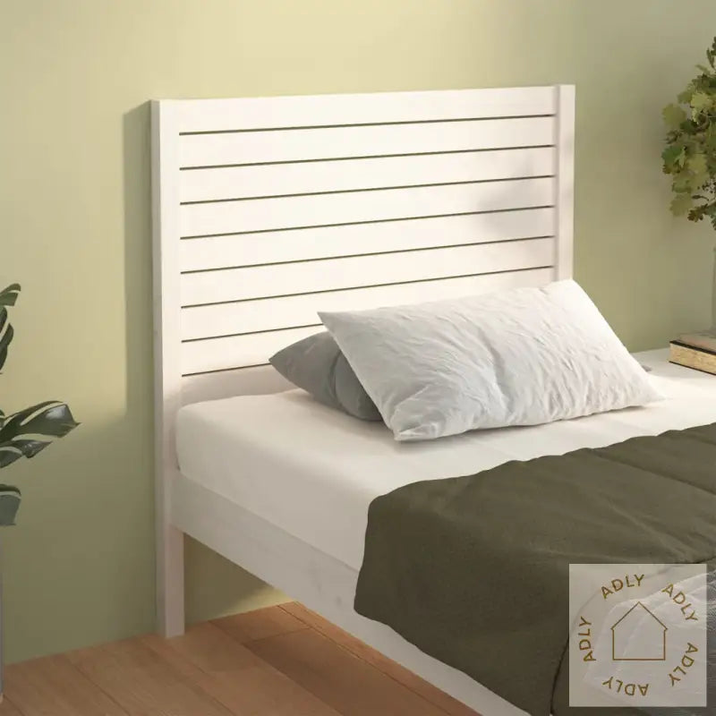 Sengegavl Hvit 81X4X100 Cm Heltre Furu