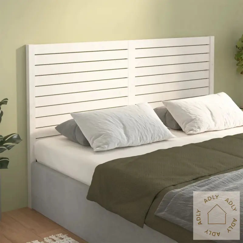Sengegavl Hvit 126X4X100 Cm Heltre Furu