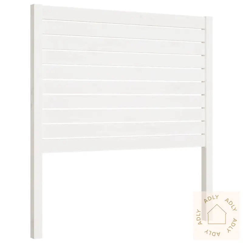 Sengegavl Hvit 81X4X100 Cm Heltre Furu
