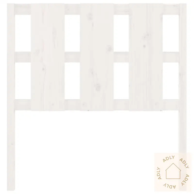 Sengegavl Hvit 105,5X4X100 Cm Heltre Furu
