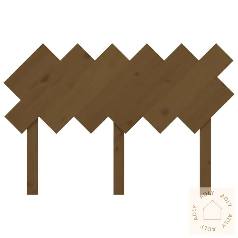 Sengegavl Honningbrun 122,5X3X80,5 Cm Heltre Furu