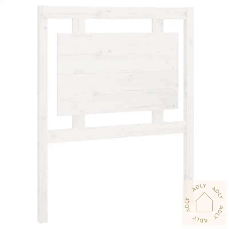 Sengegavl Hvit 80,5X4X100 Cm Heltre Furu