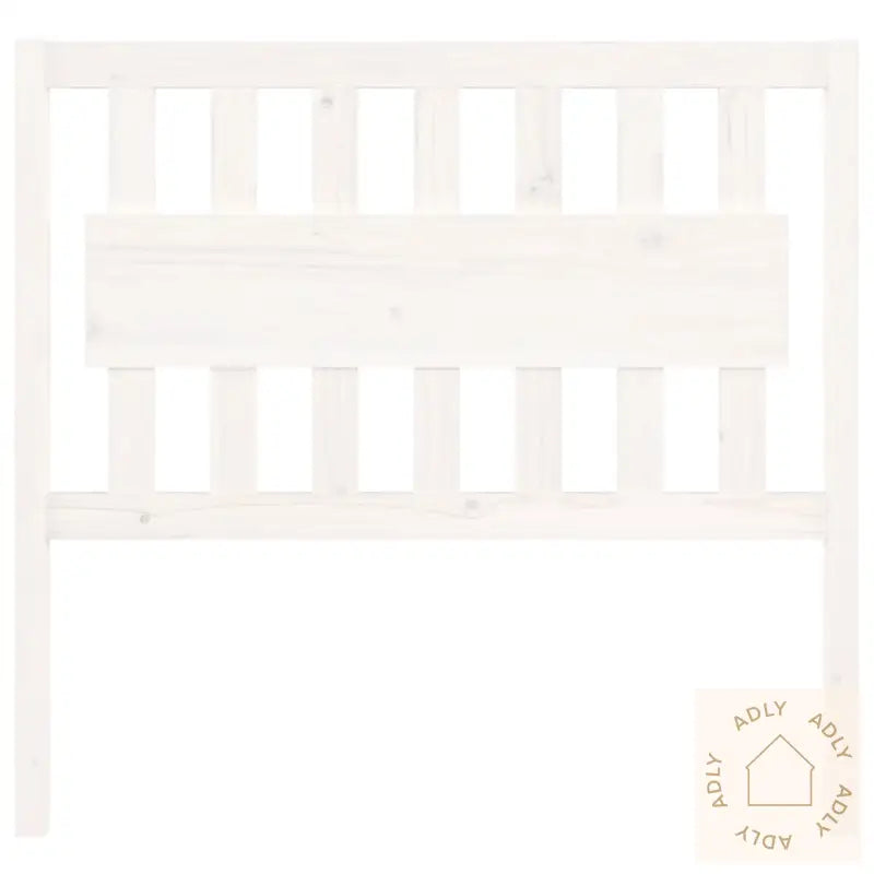 Sengegavl Hvit 105,5X4X100 Cm Heltre Furu