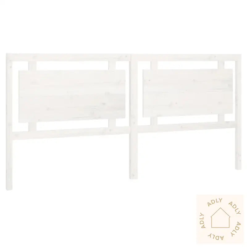 Sengegavl Hvit 205,5X4X100 Cm Heltre Furu
