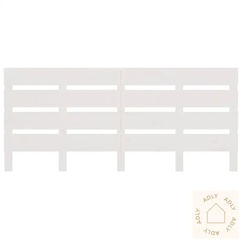 Sengegavl Hvit 140X3X80 Cm Heltre Furu