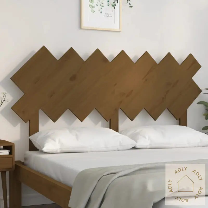Sengegavl Honningbrun 141X3X80,5 Cm Heltre Furu