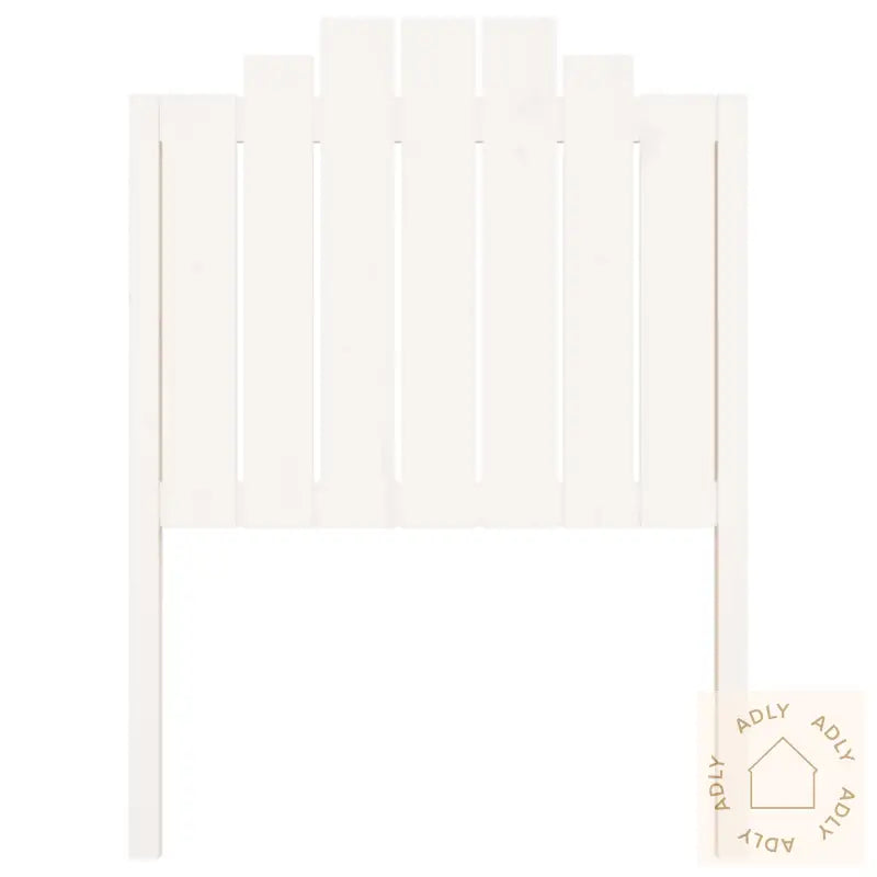 Sengegavl Hvit 81X4X110 Cm Heltre Furu