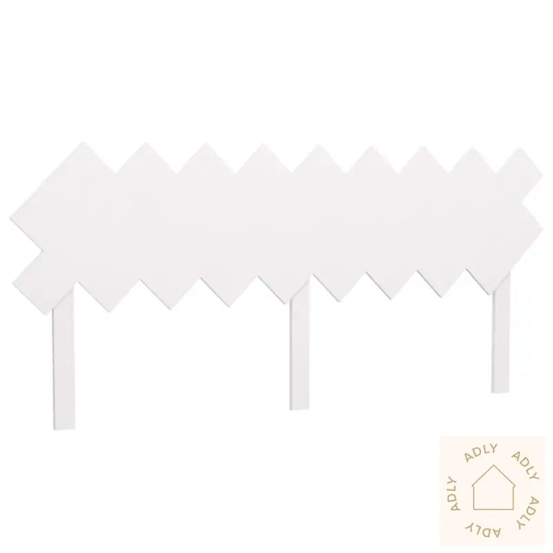 Sengegavl Hvit 178X3X80,5 Cm Heltre Furu