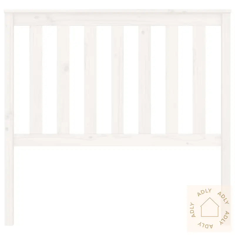 Sengegavl Hvit 106X6X101 Cm Heltre Furu