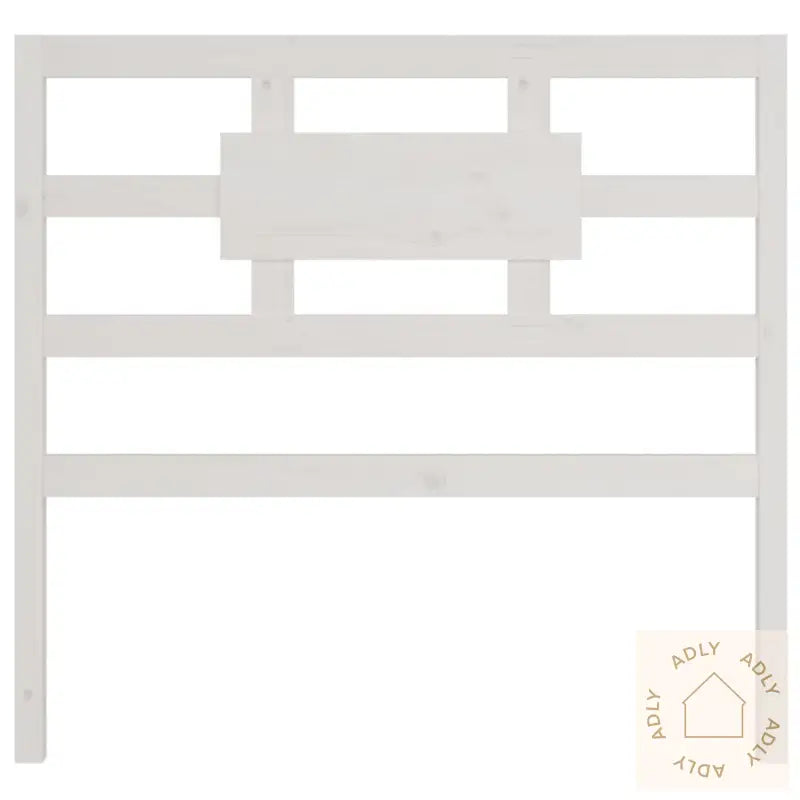 Sengegavl Hvit 105,5X4X100 Cm Heltre Furu