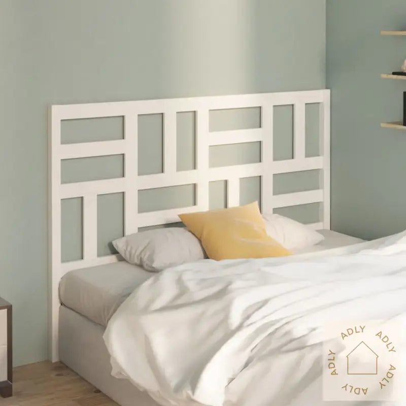 Sengegavl Hvit 126X4X104 Cm Heltre Furu