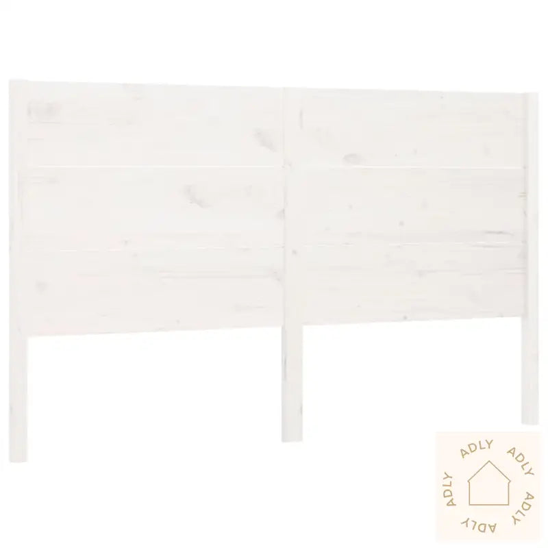 Sengegavl Hvit 146X4X100 Cm Heltre Furu