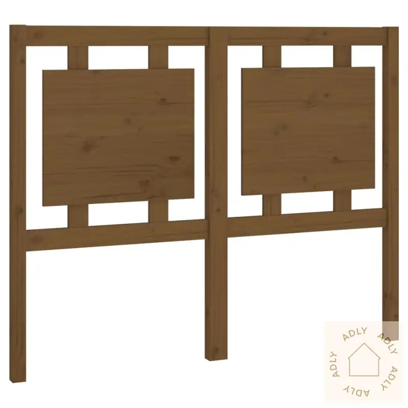 Sengegavl Honningbrun 125,5X4X100 Cm Heltre Furu