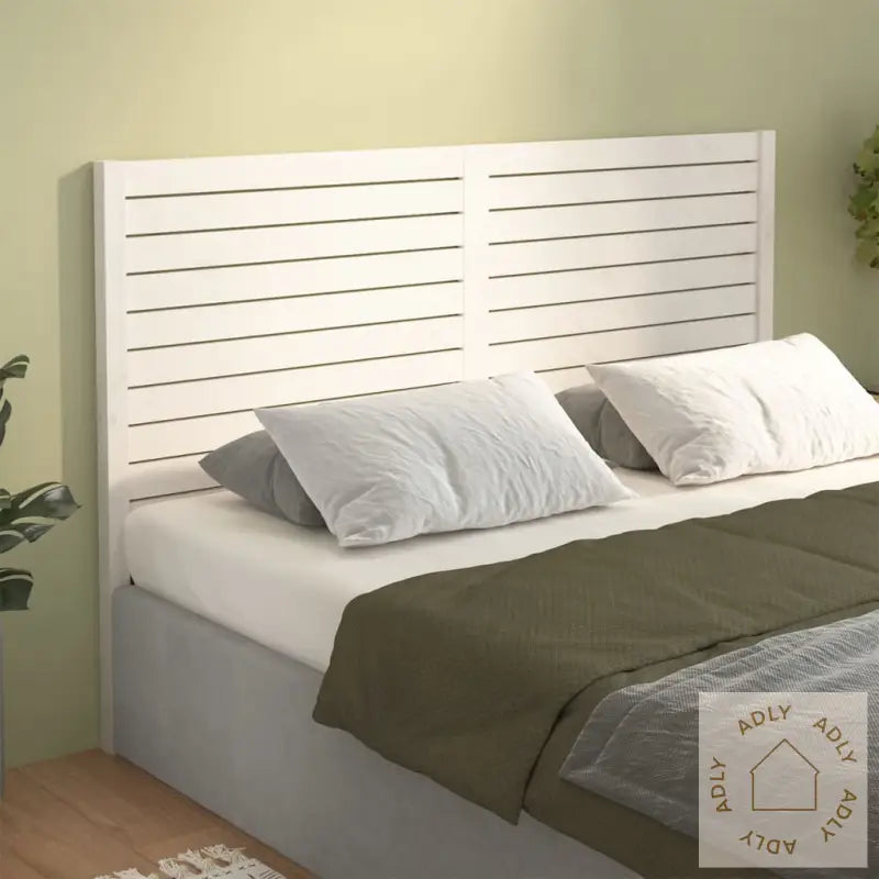 Sengegavl Hvit 166X4X100 Cm Heltre Furu