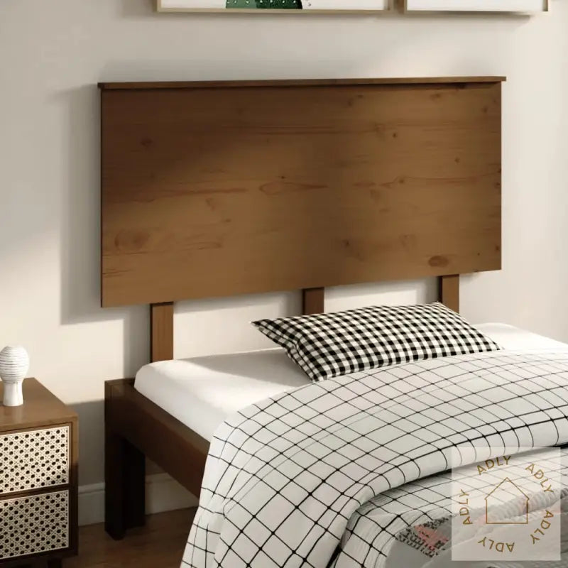 Sengegavl Honningbrun 124X6X82,5 Cm Heltre Furu
