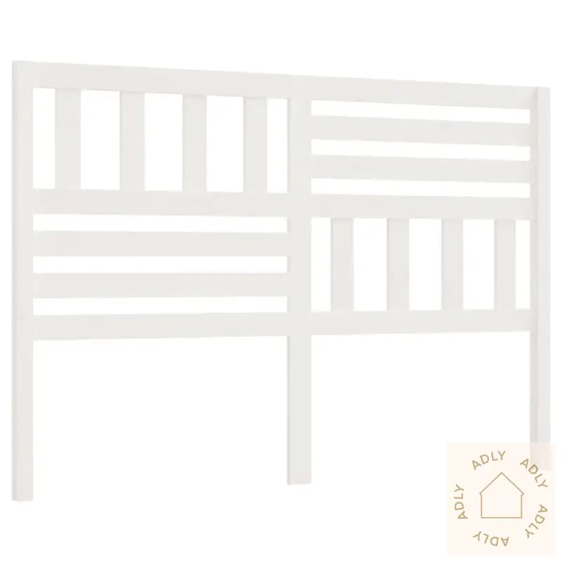 Sengegavl Hvit 126X4X100 Cm Heltre Furu