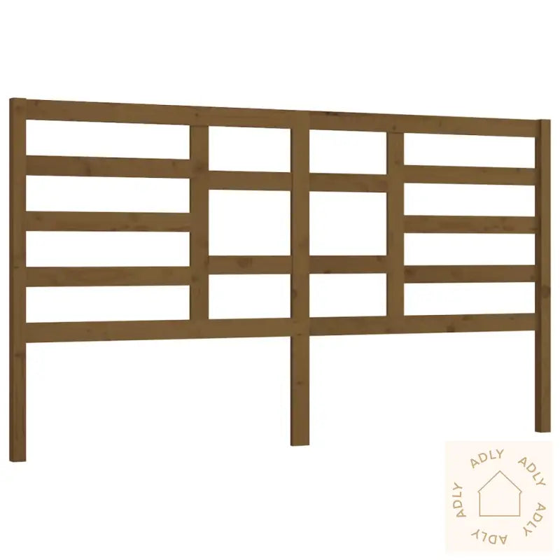 Sengegavl Honningbrun 186X4X104 Cm Heltre Furu