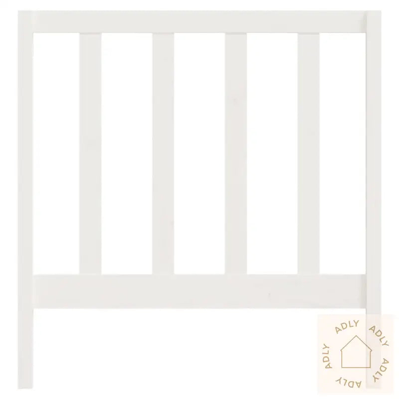 Sengegavl Hvit 96X4X100 Cm Heltre Furu