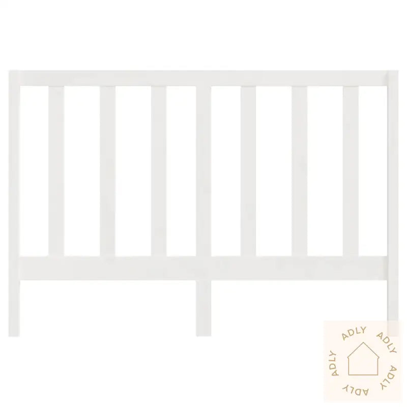 Sengegavl Hvit 146X4X100 Cm Heltre Furu
