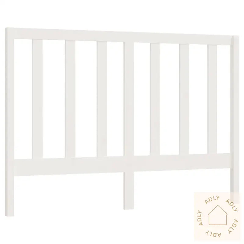 Sengegavl Hvit 146X4X100 Cm Heltre Furu