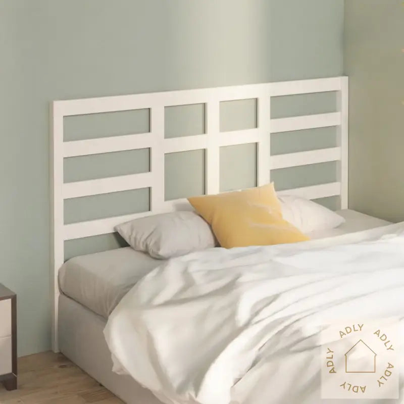 Sengegavl Hvit 126X4X104 Cm Heltre Furu