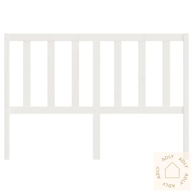 Sengegavl Hvit 146X4X100 Cm Heltre Furu