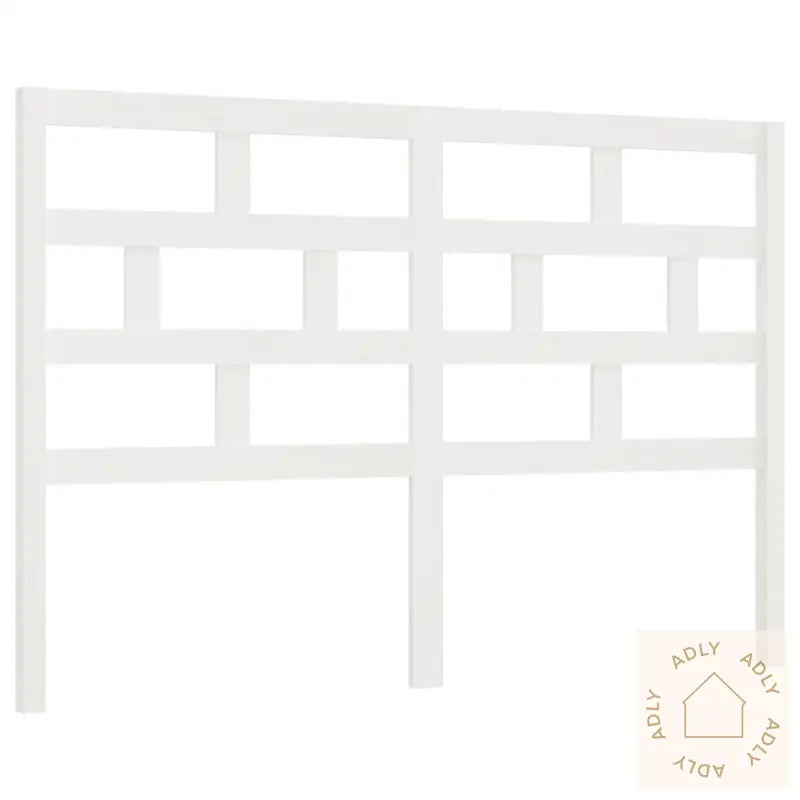 Sengegavl Hvit 141X4X100 Cm Heltre Furu