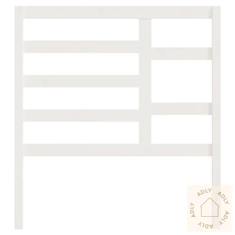 Sengegavl Hvit 106X4X104 Cm Heltre Furu