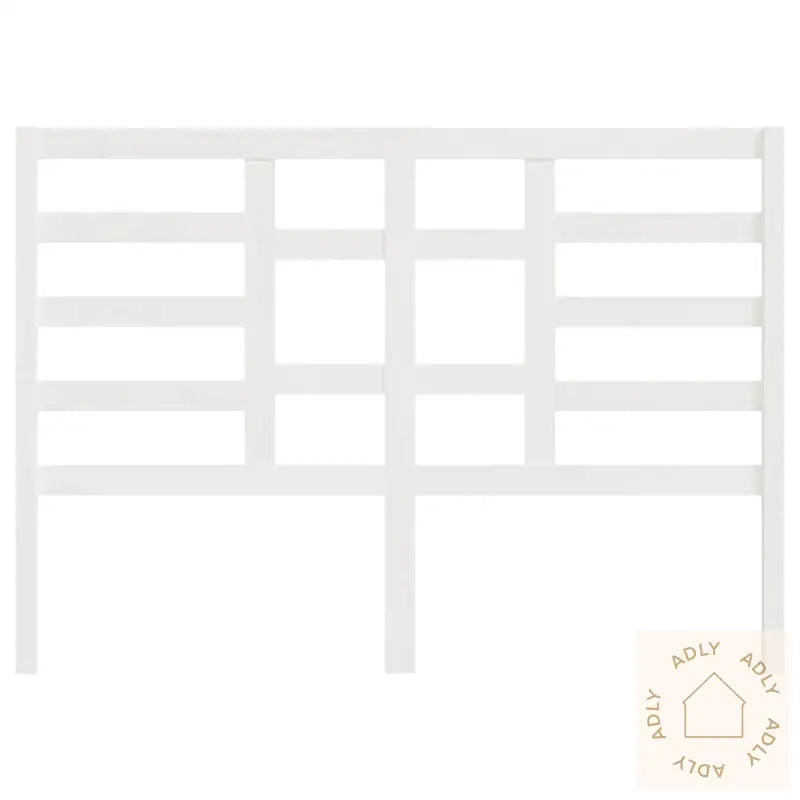 Sengegavl Hvit 126X4X104 Cm Heltre Furu