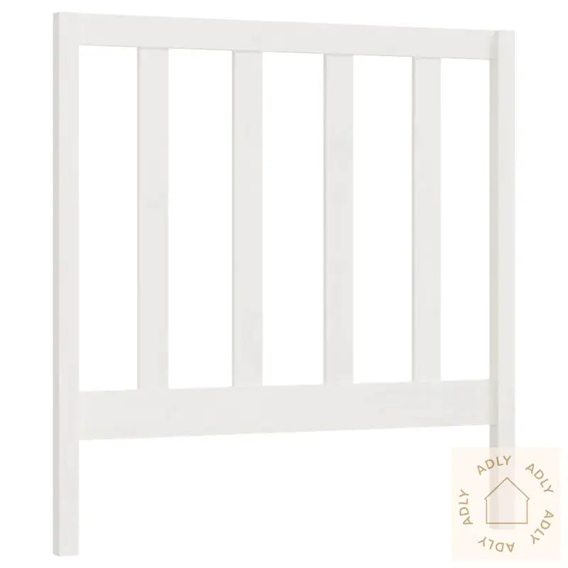 Sengegavl Hvit 96X4X100 Cm Heltre Furu