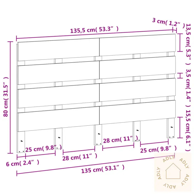 Hodegavl Voksbrun 180 Cm Heltre Furu