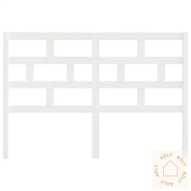 Sengegavl Hvit 156X4X100 Cm Heltre Furu