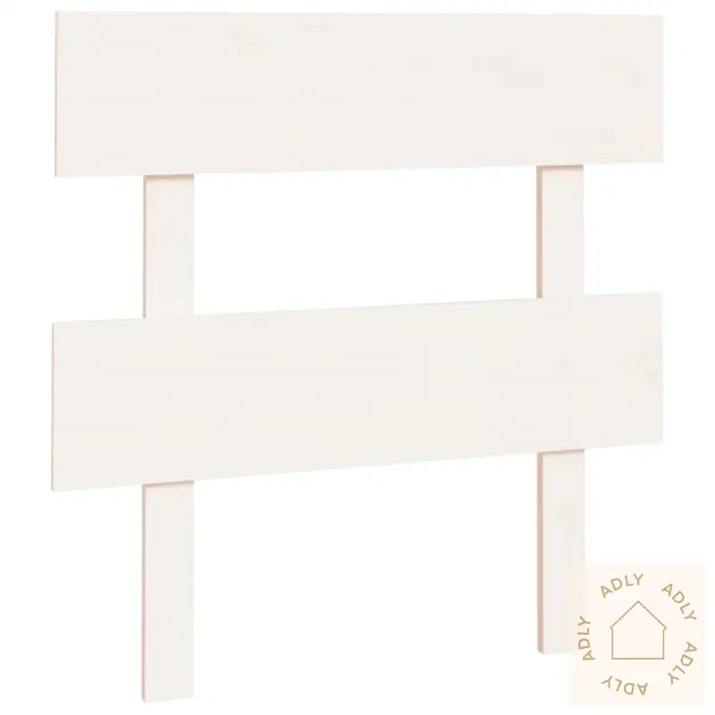 Sengegavl Hvit 103,5X3X81 Cm Heltre Furu