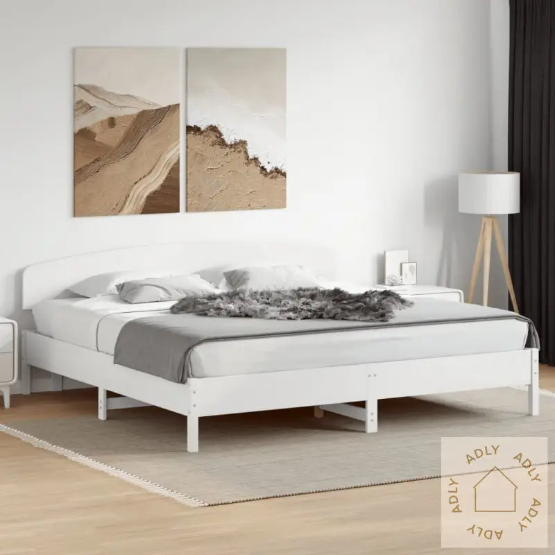 Hodegavl Hvit 200 Cm Heltre Furu