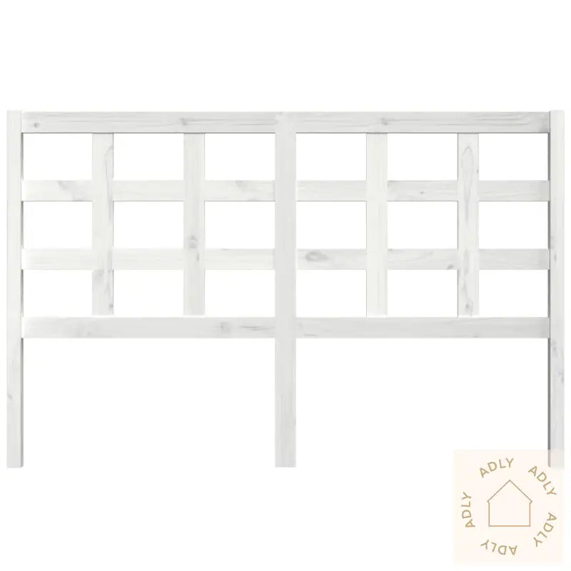 Sengegavl Hvit 156X4X100 Cm Heltre Furu