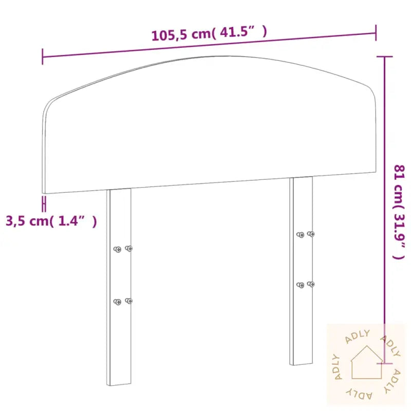 Hodegavl Voksbrun 100 Cm Heltre Furu