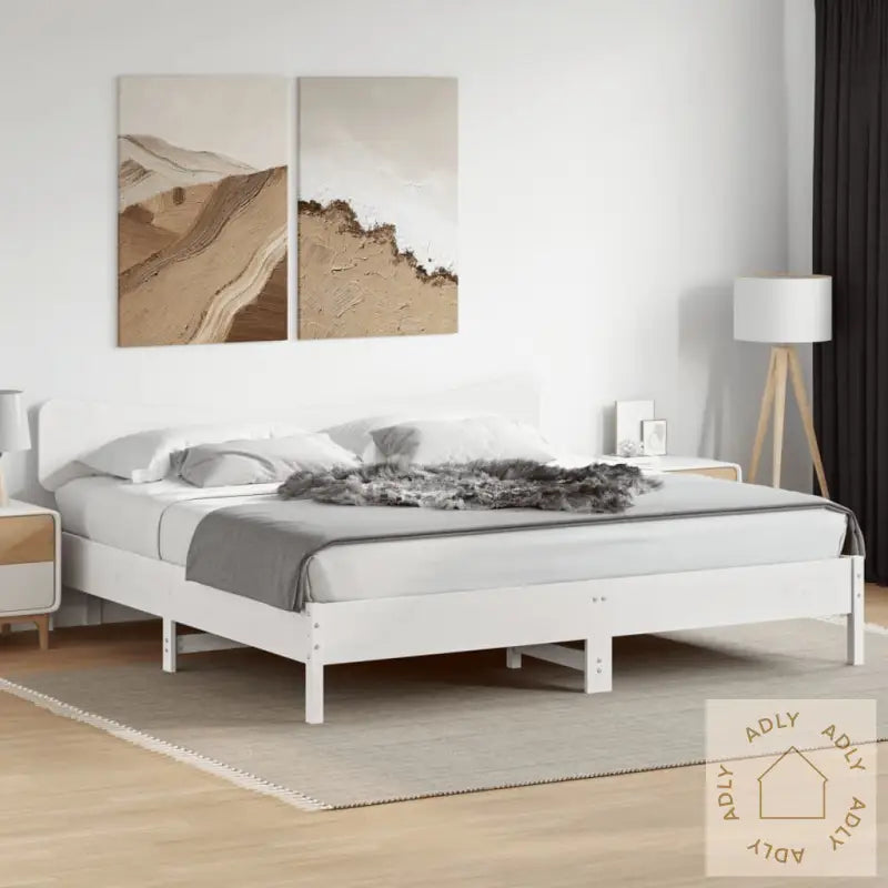 Hodegavl Hvit 180 Cm Heltre Furu