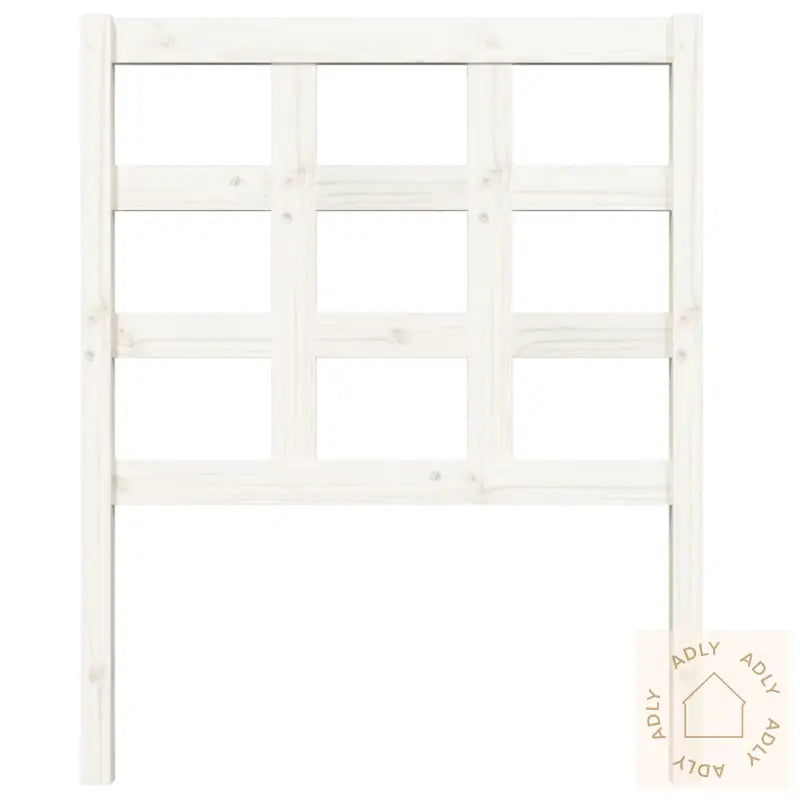 Sengegavl Hvit 80,5X4X100 Cm Heltre Furu