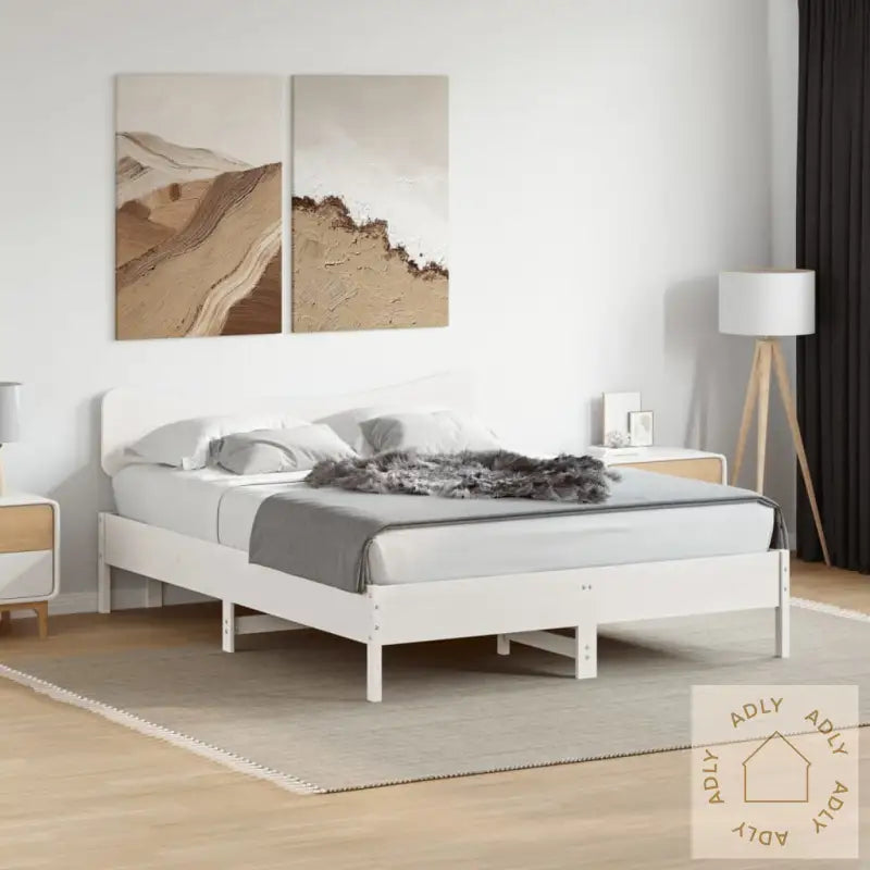 Hodegavl Hvit 140 Cm Heltre Furu