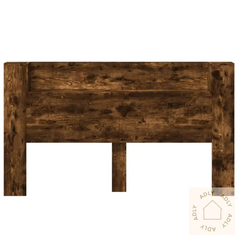 Hodegavl Skap Med Led Røkt Eik 180X16,5X103,5 Cm