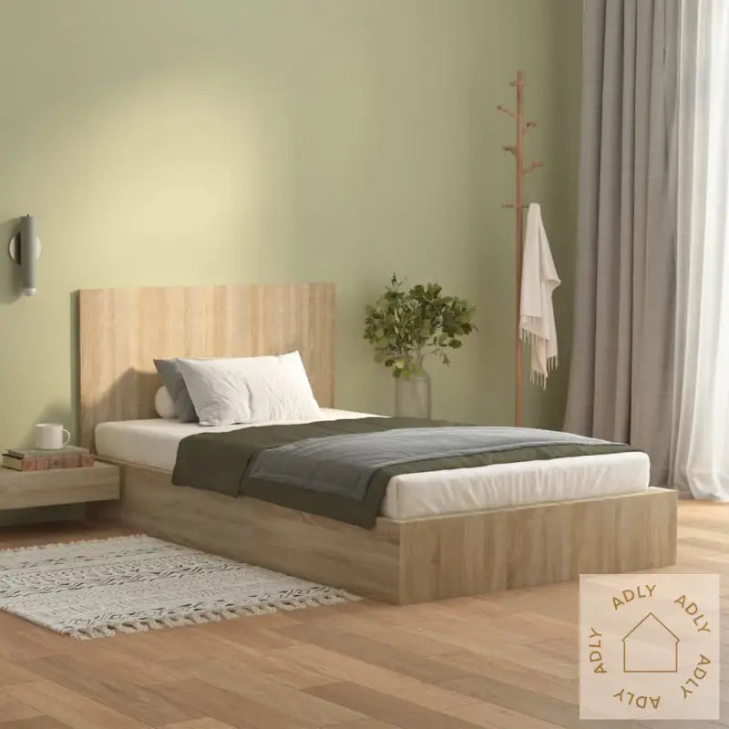 Sengegavl Sonoma Eik 120X1,5X80 Cm Konstruert Tre