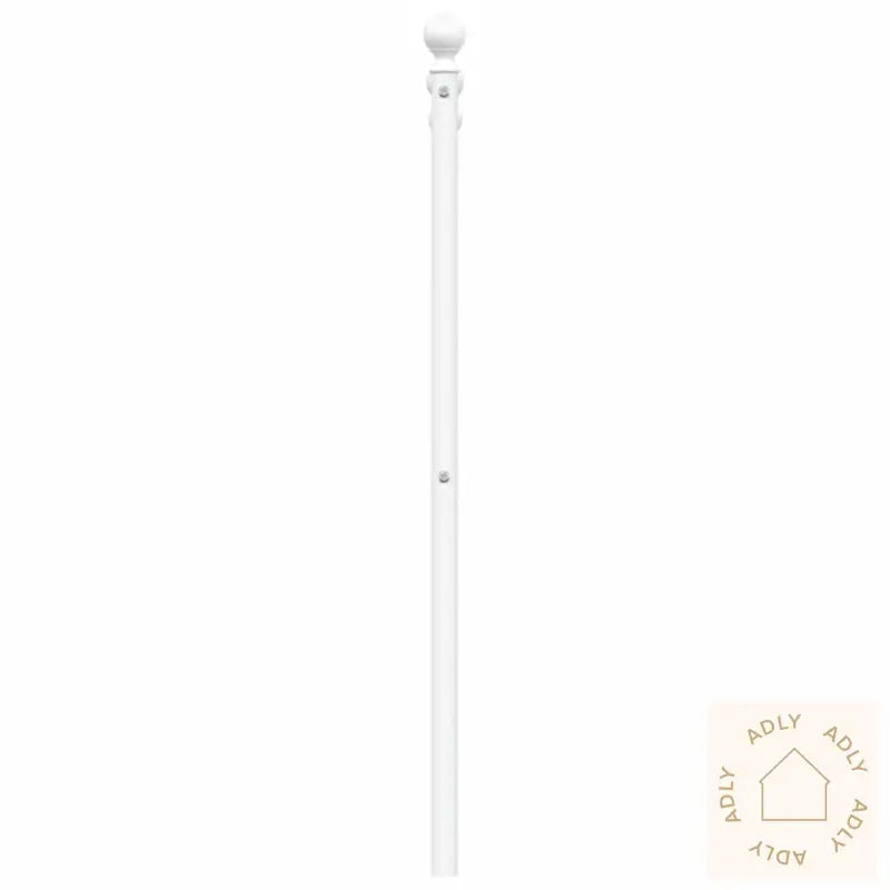 Sengegavl I Metall Hvit 140 Cm