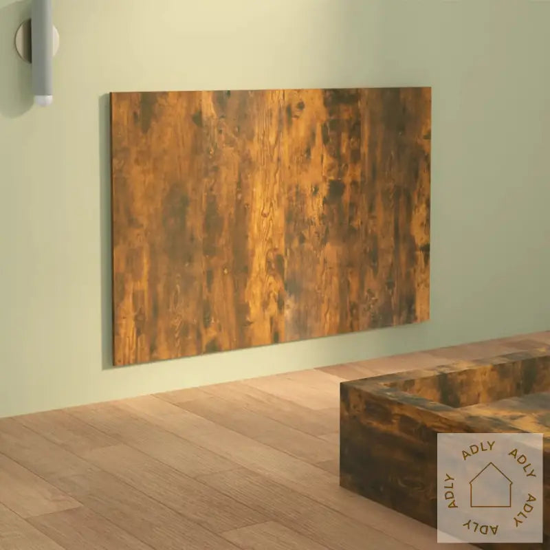 Sengegavl Røkt Eik 120X1,5X80 Cm Konstruert Tre