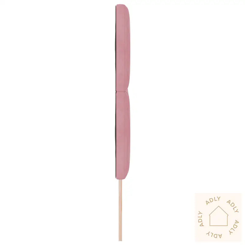 Rosa Diamant Blokk Design Sengegavl 160 Cm Fløyel