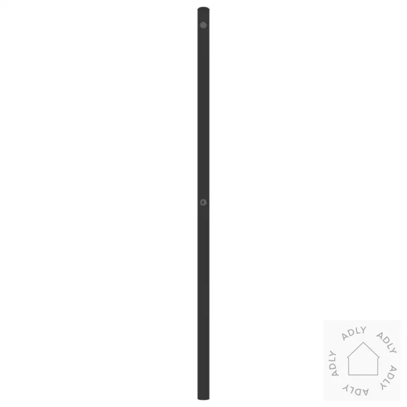 Sengegavl I Metall Svart 200 Cm