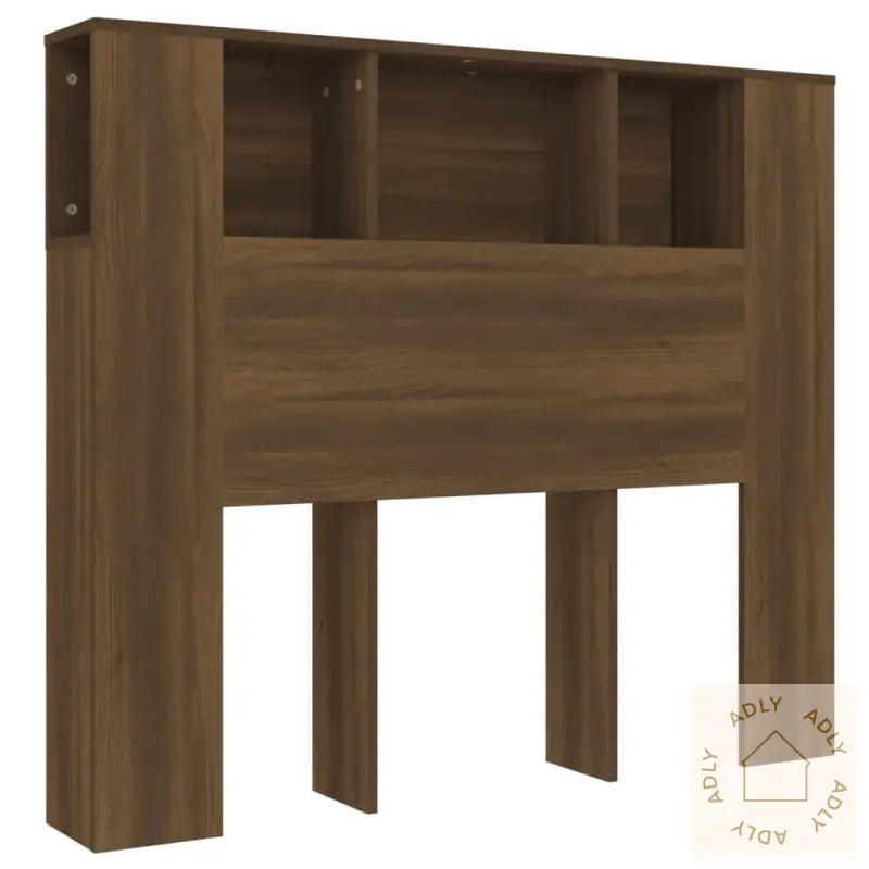 Sengegavlskap Brun Eik 120X18,5X102,5 Cm