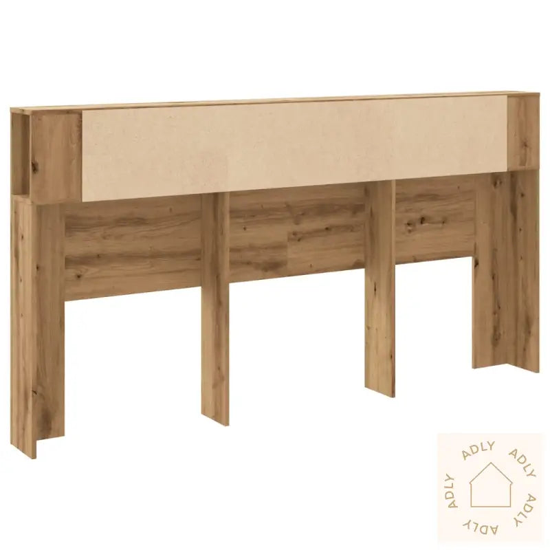 Hodegavl Med Hyller Artisan Eik 200X19X103,5 Cm Konstruert Tre